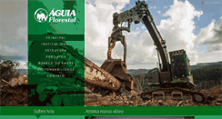 Desktop Screenshot of aguiaflorestal.com.br