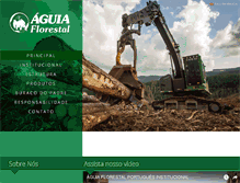 Tablet Screenshot of aguiaflorestal.com.br